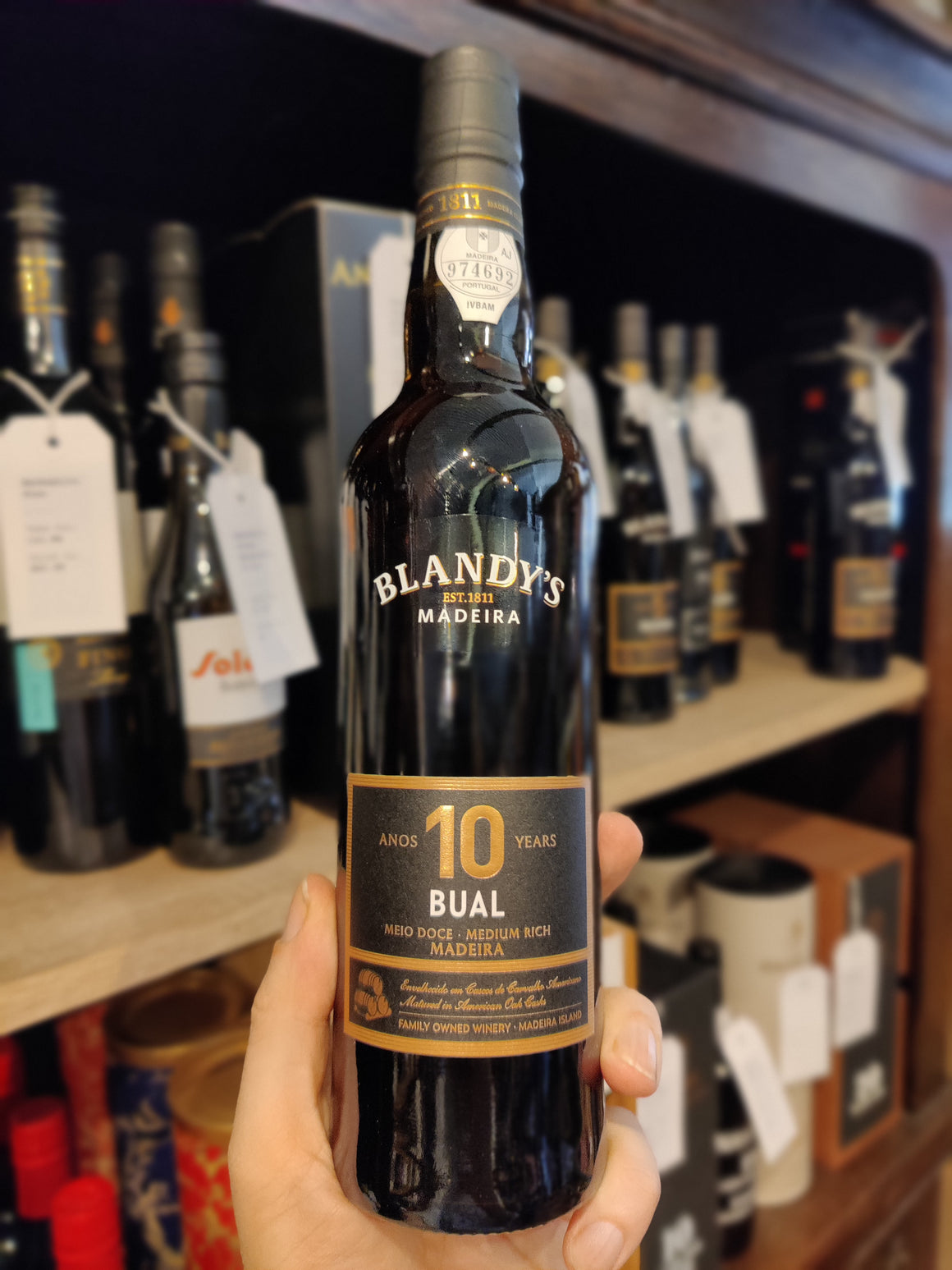Blandy s 10 Year Old Bual 50cl