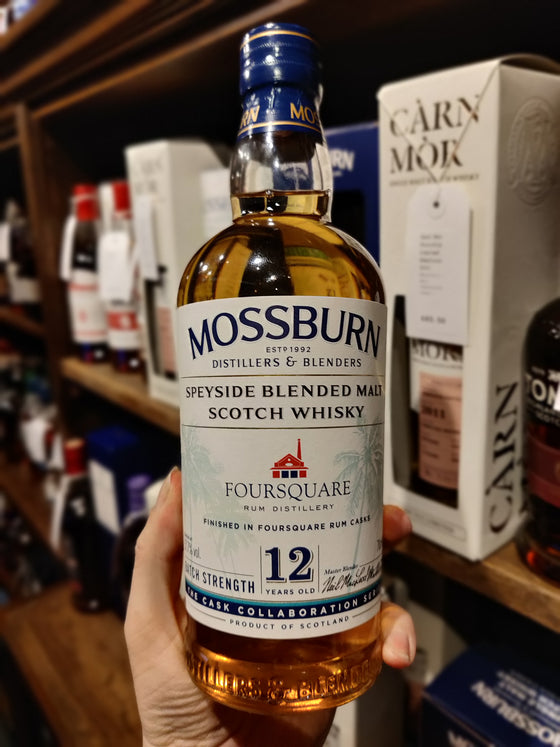 Mossburn Speyside Foursquare Rum Cask 12