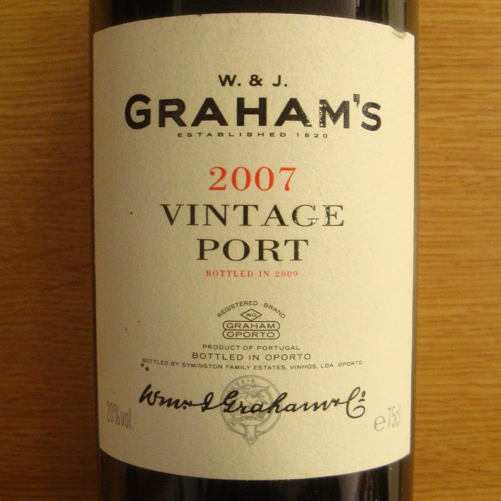 Grahams Vintage Port 2007