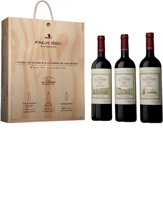 Alandes Malbec Trio Pack