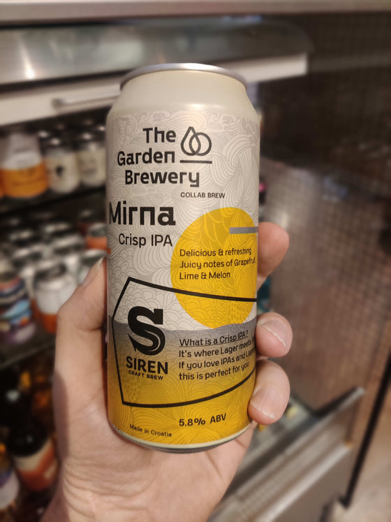 Garden Brewery x Siren Pale Ale  5.8%