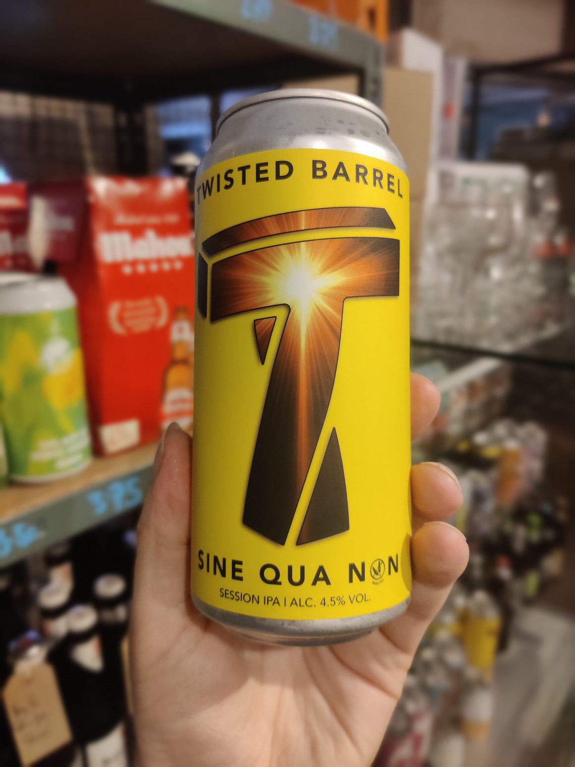 Twisted Barrel Sine Qua Non   4.5%