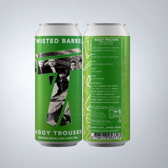 Twisted Barrel Baggy Trousers  4.4%