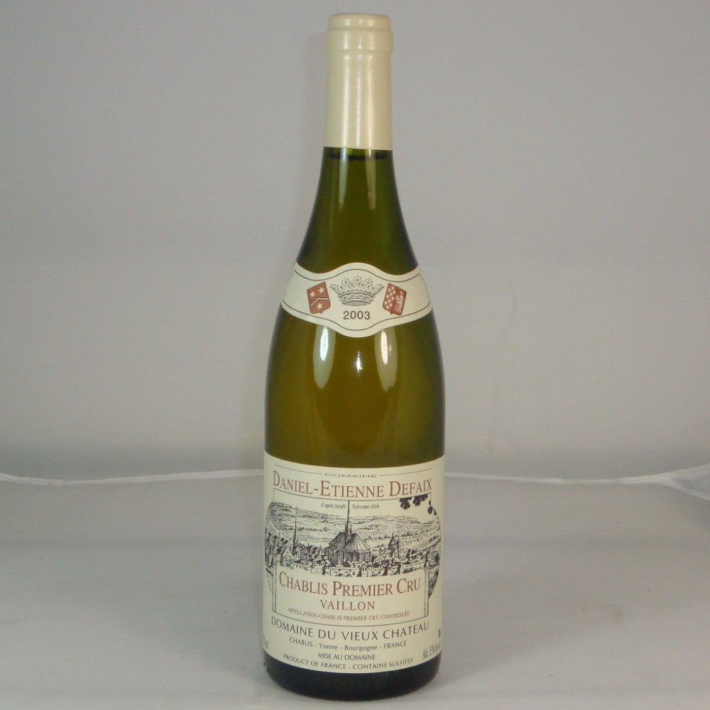 Chablis 1er cru Vaillons, Daniel Defaix 2014