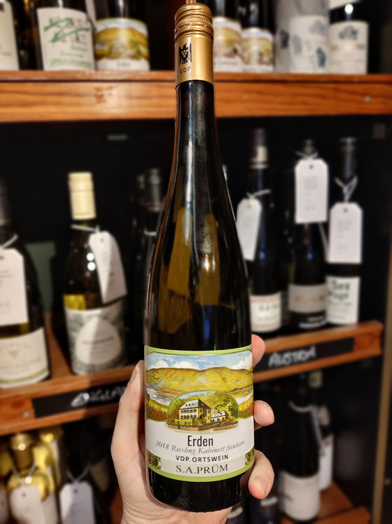 S A Prum  Riesling Erden Feinherb 2018