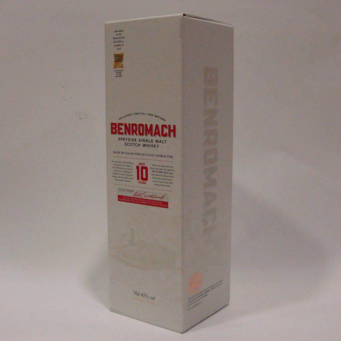 Benromach 10 year old 43%