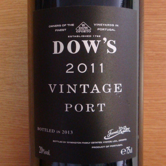 Dows Vintage Port 2011