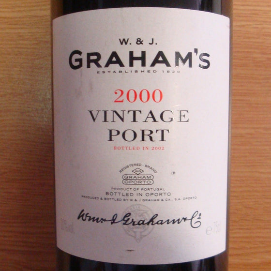 Grahams Vintage Port 2000