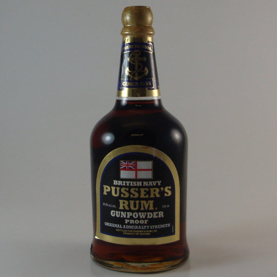 Pussers Blue Label British Navy Rum